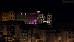 Collegiata di Santa Maria Assunta from Colle Sant'Angelo night view