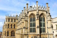 Windsor Castle with clear blue skies