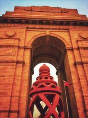 India Gate in the morning