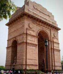 India Gate war memorial in New Delhi