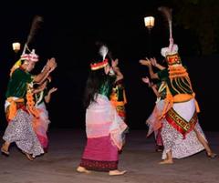 Classical Meitei dance performance at India Gate