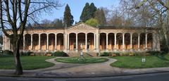 Panoramic view of Trinkhalle in Baden-Baden