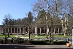 Trinkhalle Baden-Baden with surrounding landscape