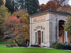 Southern access to the Trinkhalle in Baden Baden