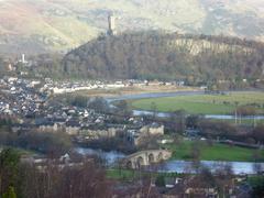 Old Stirling Bridge viewed from Stirling Castle