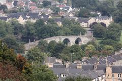 View of Stirling, Scotland from Stirling Castle