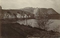 Stirling Bridge over the River Forth with scenic surroundings