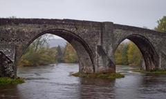 Old Bridge of Stirling over the River Forth