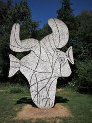 Picasso artwork in Vondelpark, Amsterdam