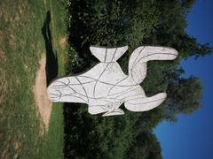 Picasso sculpture in Vondelpark, Amsterdam