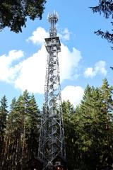 Rozhledna na Panském vrchu tower in Drmoul, Český les