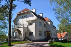 Tamminiemi building in Helsinki, Finland