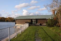 sauna of Tamminiemi at President Kekkonen's residence