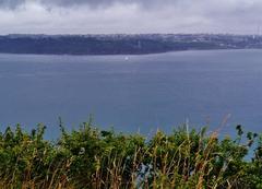 View from the Spaniards' Cape to Brest in Roscanvel, Crozon Peninsula