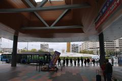 Plaza de Castilla station entrance