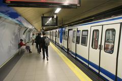 Plaza de Castilla Station in Madrid