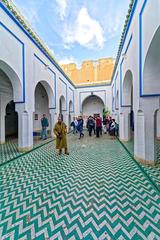 Bahia Palace in Marrakesh interior