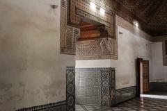 Bahia Palace interior courtyard view