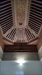 Bahia Palace courtyard with intricate designs in Marrakech