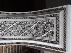 a filigree design at Palace Bahia in Morocco