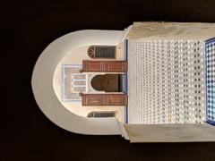 Arched doorway in Bahia Palace, Marrakech