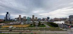 A view of Inner Harbor in Baltimore from Federal Hill Park