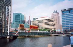 Baltimore Inner Harbor waterfront skyline