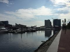 View of Inner Harbor from Baltimore Science Center