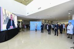 President Alberto Fernández inaugurates René Favaloro General Acute Care Hospital via videoconference