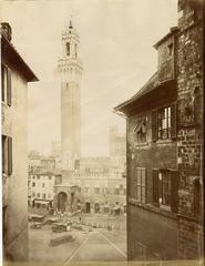 Siena Piazza del Campo square painting by Paolo Lombardi