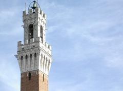 Torre del Mangia in Siena, Italy