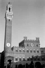 Torre del Mangia of Palazzo Pubblico in Siena, Italy