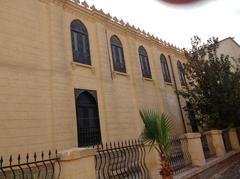 Star of David in a synagogue window