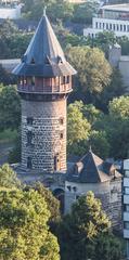 Hot air balloon over Cologne