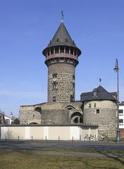 historic Ulrepforte gate in Cologne's city wall