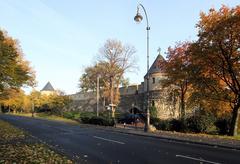 Kölner Stadtmauer am Sachsenring in Cologne