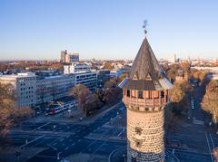 Tower of the Kartäusermühle at the Ulrepforte in Cologne