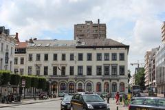 National Heritage Site monument in Place Luxembourg, Brussels