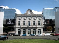 Place du Luxembourg, European Quarter of Brussels, European Parliament western side