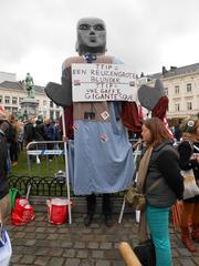 Stop TTIP protest march, Brussels, October 17, 2015