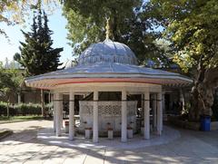 Atik Valide Mosque ablution fountain exterior