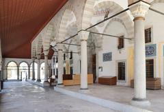 Atik Valide Mosque portico in Üsküdar, Istanbul