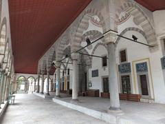 Portico of the Atik Valide Mosque in Istanbul