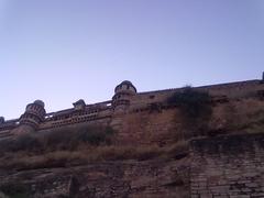 Gwalior Fort wall in India