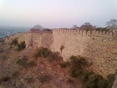 Back view of Gwalior Fort