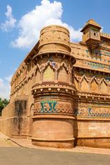 large road inside Gwalior fort