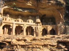 Gwalior Fort Jain sculptures