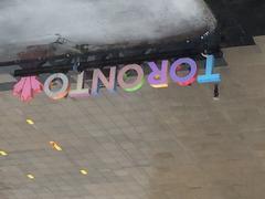 Toronto sign near Toronto City Hall