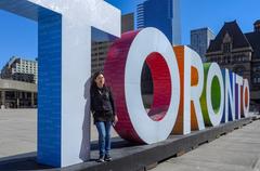 Toronto skyline with the CN Tower and waterfront