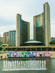 Nathan Phillips Square in Toronto, Canada